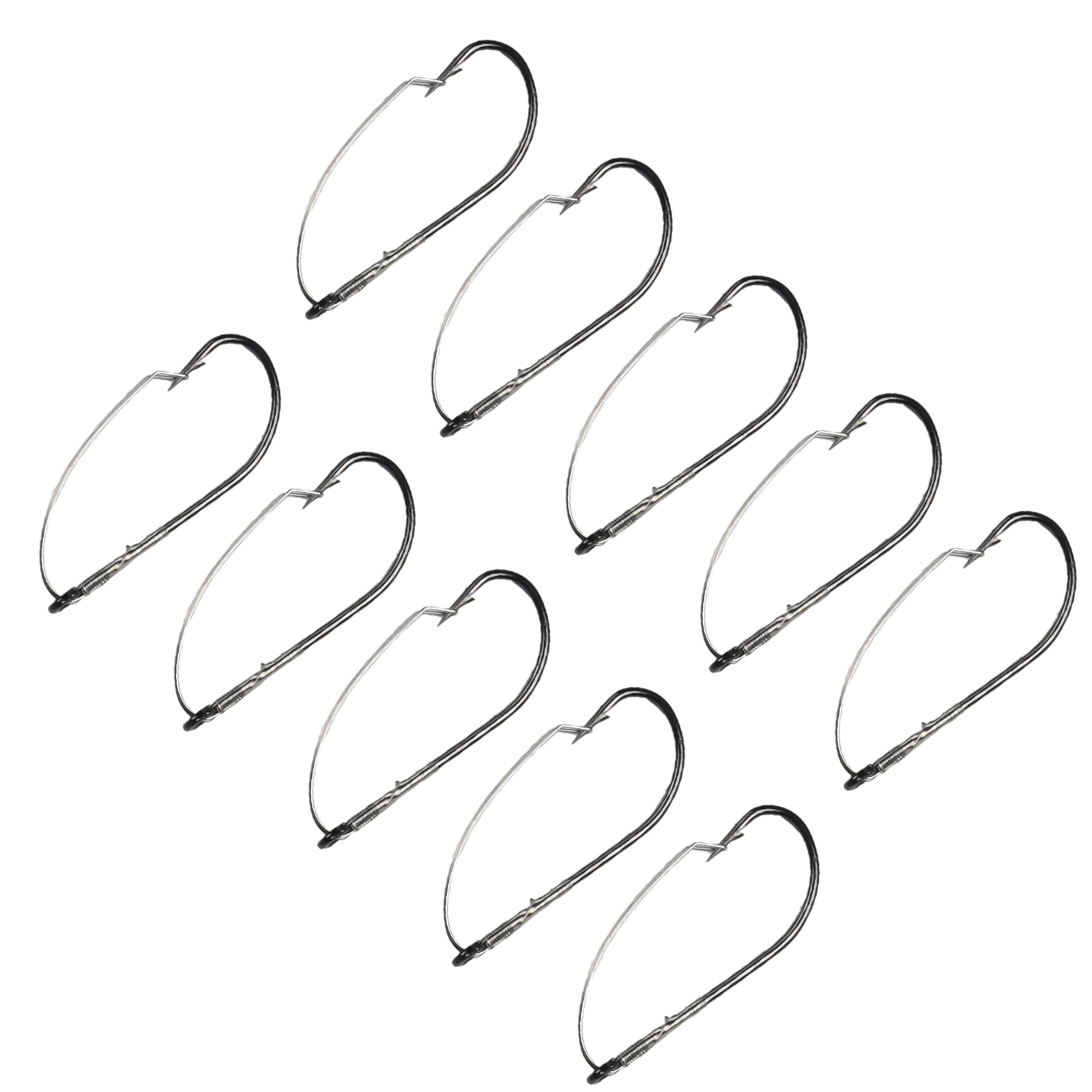 10 pezzi Ami da pesca per bass - Fishing Hook Weedless recensione e prezzo