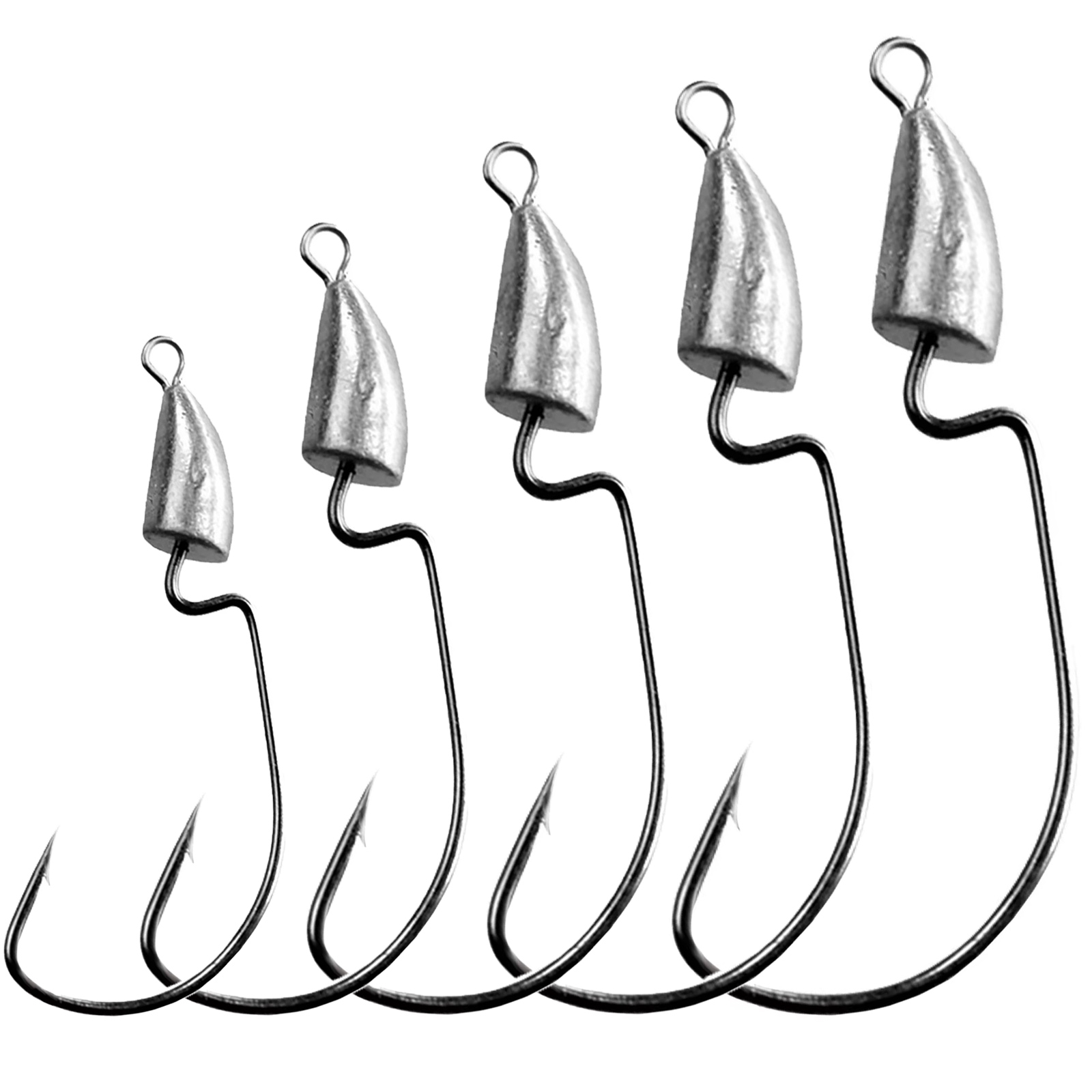 THKFISH 10 pz Manovella Jig Te - Fishing Hook Weedless recensione e prezzo