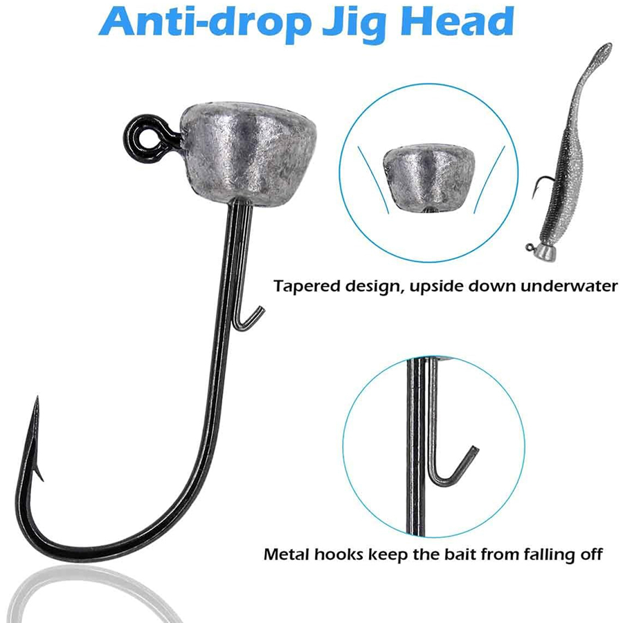 Impianti di pesca con testa a  - Fishing Hook Weedless recensione e prezzo