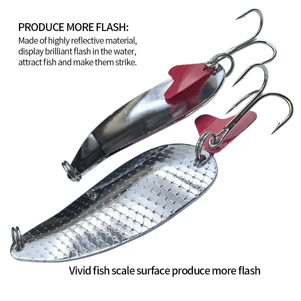 Cucchiaini da Pesca per Trota, - Fishing Hook Treble recensione e prezzo
