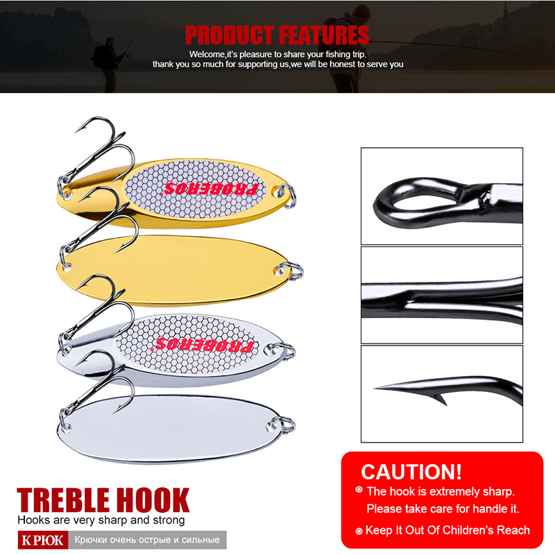 Esca da pesca a forma di cucch - Fishing Hook Treble recensione e prezzo