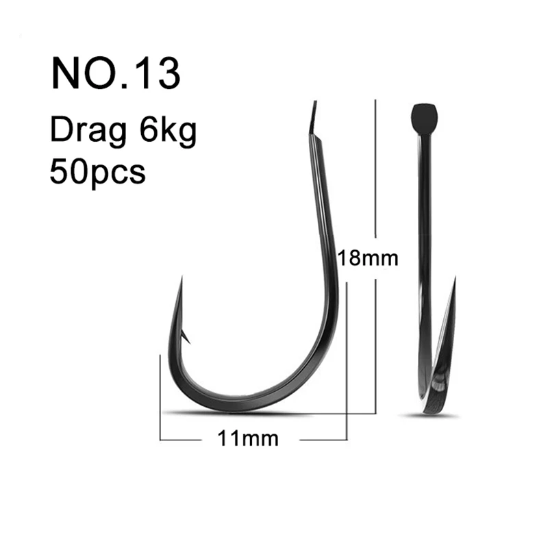 50 pezzi piccoli ami da pesca  - Fishing Hook Size recensione e prezzo