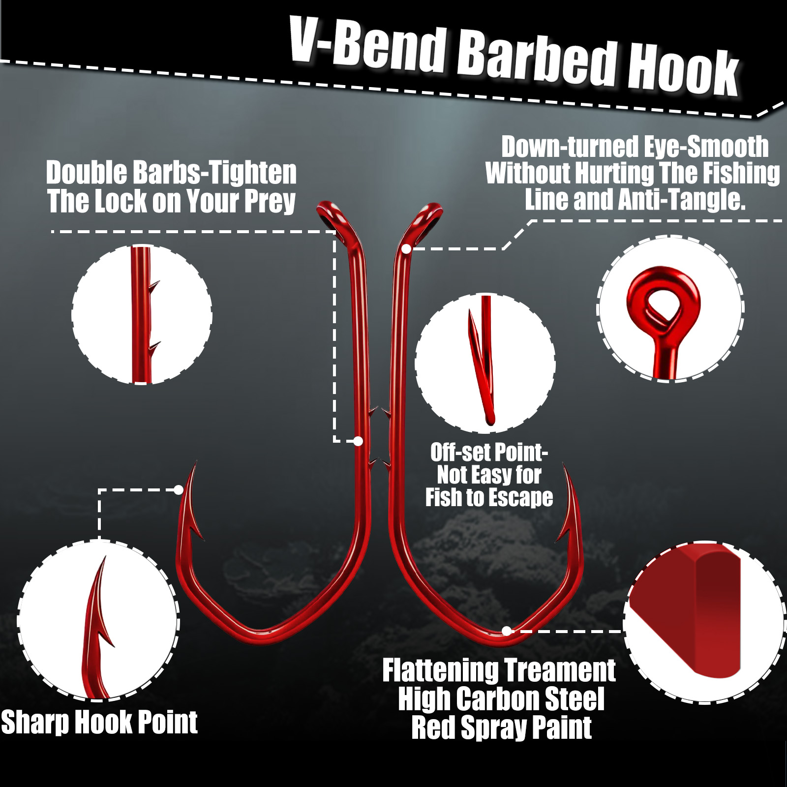 Amo da Pesca 9KM Baitholder 50 - Fishing Hook Assortment recensione e prezzo